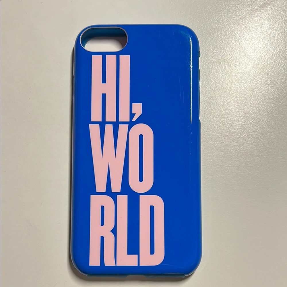 Blue and Pink Phone Case- iPhone 6/6s